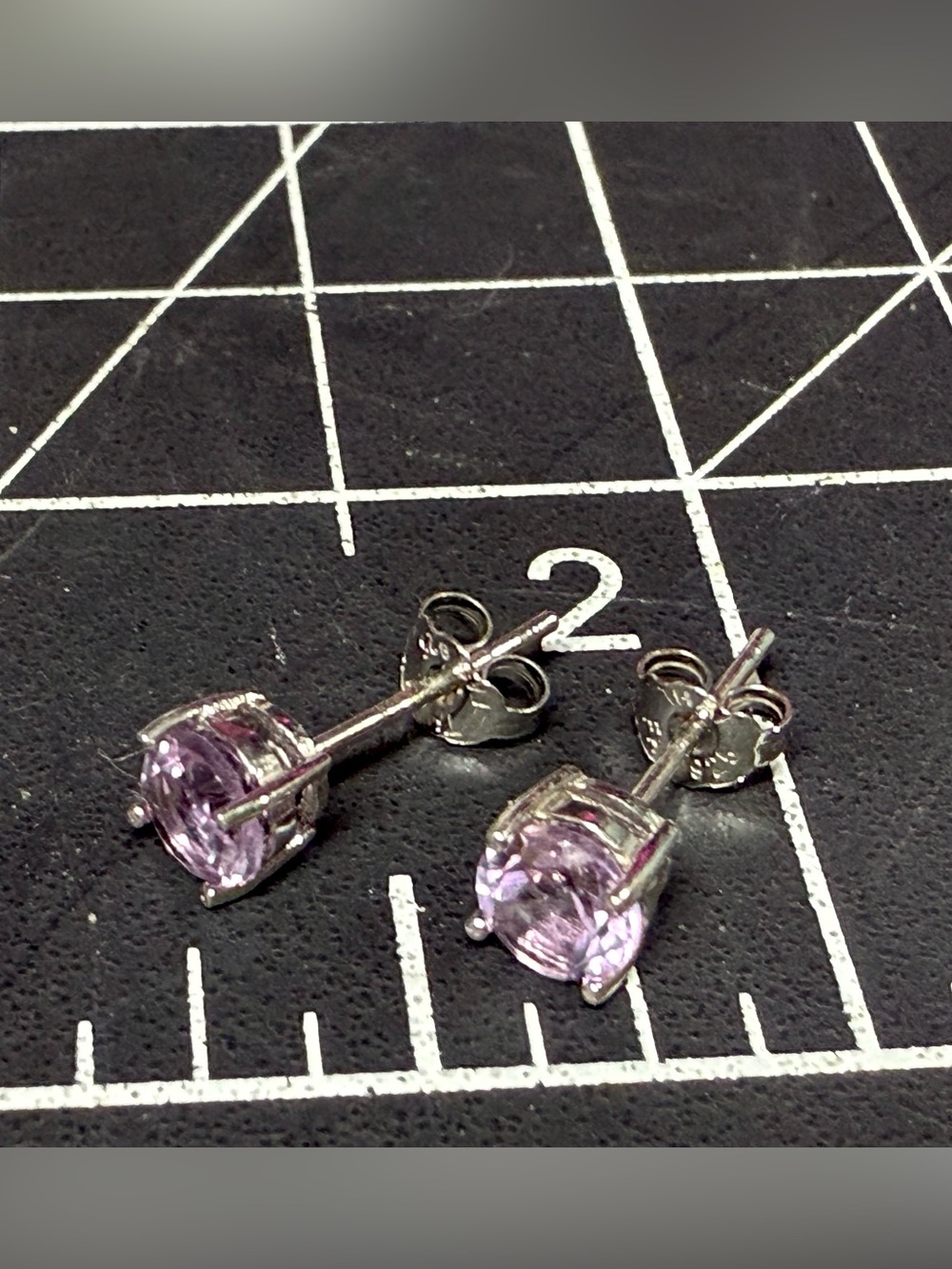 🔥Natural Amethyst Sterling Silver Earrings